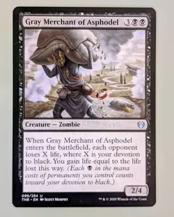 Gray Merchant of Asphodel - Theros Beyond Death #99 Uncommon - Near Mint - MtG - Image 1