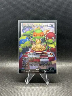 Michelangelo, Weirdness to 11 (Showcase) Teenage Mutant Ninja Turtles Foil - Image 1
