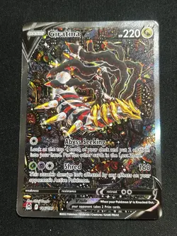 Pokemon TCG Giratina v 186/196 Lost Origin SWSH Full Art - Image 1