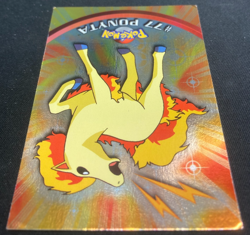 2000 Topps Pokemon TV Animation Edition #77 Ponyta Holo Foil Slightly-Used - Image 5