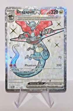 Pokemon **Twilight Masquerade** Dragapult EX FULL ART 200/167 ** PACK FRESH ** - Image 1