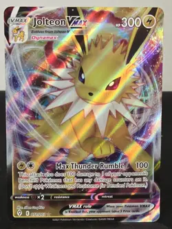 SWSH07: Evolving Skies #051/203 Jolteon VMAX tcg Pokemon Ultra Rare,Holo - Image 1