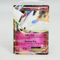 Togekiss EX 83/122 BREAKpoint Ultra Rare Pokemon Card Crease HP - Image 1