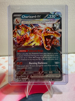 Pokemon S&V - Obsidian Flames: Charizard EX 125/197 - Double Rare Holo - Image 1