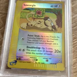 Pokemon Smeargle 109/147 Aquapolis Reverse Foil PSA 8 2003 English - Image 3