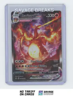 2022 Pokemon Sword&Shield Black Star Promos Charizard Vmax #SWSH261 - Image 1