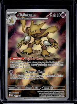2025 Pokemon MEP Black Star Promos Alakazam #009 - Image 1