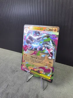Mega Charizard X EX 013/094 Me02: Phantasmal Flames Holo Pokemon TCG NM - Image 2