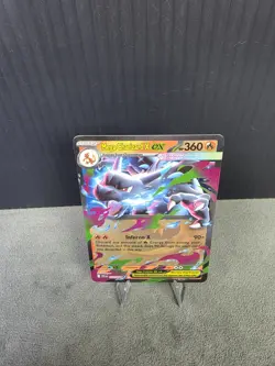 Mega Charizard X EX 013/094 Me02: Phantasmal Flames Holo Pokemon TCG NM - Image 4