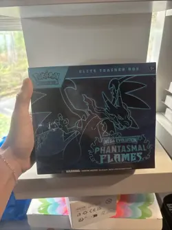 Pokemon Mega Evolution Phantasmal Flames Elite Trainer Box ETB Sealed - Image 1