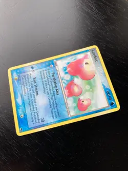 Pokemon Non-Holo Luvdisc 14/17 Pop Series 2 Very Good/ Mild Played Condition - Image 2