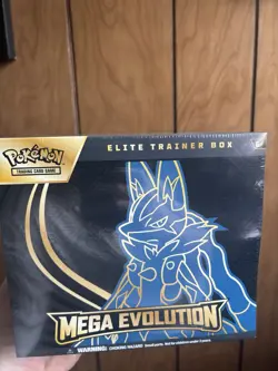 Pokemon Mega Evolution Elite Trainer Box Lucario (Factory Sealed) TCG - Image 1