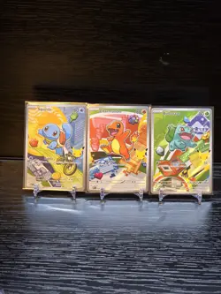 Pokemon TCG First Partner Illustration Collection Series 1 Kanto GEN 1 Starters - Image 2