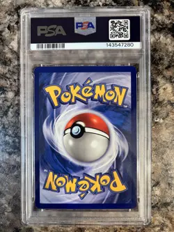 1999 Pokemon Bulbasaur 1st Edition Shadowless 44/102 Base Set PSA 7 NM - Image 2