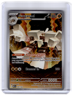 Garganacl 147/132 – IR Holo – ME01 Mega Evolution – NM Pokemon TCG - Image 1
