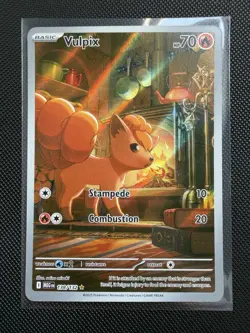 *Pack Fresh* - Vulpix - IR - 138/132 - Pokemon TCG - ME01: Mega Evolution (MEG) - Image 1