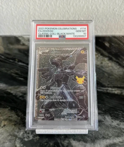 2021 POKEMON CELEBRATIONS CLASSIC COLLECTION #114 FULL ART/ZEKROM PSA 10 - Image 1