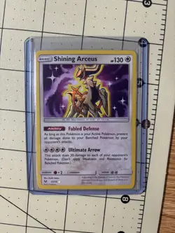 Shining Arceus 57/73 Shining Legends Holo Pokemon TCG NM Mint - Image 1