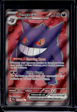 2024 Pokemon Temporal Forces Gengar ex #193/162 - Image 1