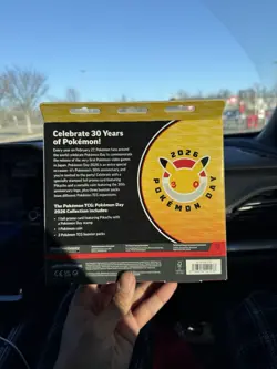 Pokemon TCG Pokemon Day 2026 Collection Sealed Promo Stamped Booster Box - Image 2