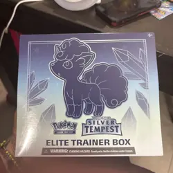Pokemon Sword & Shield Silver Tempest Elite Trainer Box ETB Sealed - Image 1