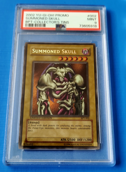 Yugioh 2002 Summoned Skull BPT-002 Promo PSA 9 - Image 1