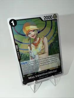2026 One Piece Azure Sea's Seven Miss Valentine Mikita Rare #OP14-087 - Image 1