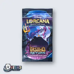 Disney Lorcana TCG: Ursula’s Return Booster Pack Factory Sealed - Image 1