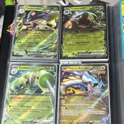 Pokemon EX Holo Card Lot Charizard Mew Dragonite Gengar Pikachu Binder - Image 4