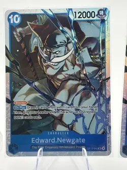 One Piece Card Game OP13 Foil SR Special x4 Edward.Newgate OP13-042 play set - Image 2