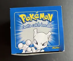 Vintage 1999 Burger King Mewtwo Pokemon 23K Gold Plated Card Sealed Never Opened - Image 1