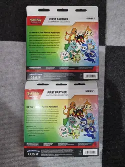 x2 Pokemon Trading Card Game - First Partner Illustration Collection - Series 1✅ - Image 2