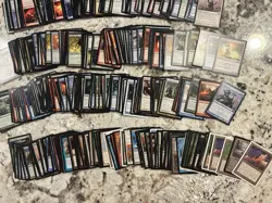 Mtg Uncommon Lot x400 - Magic The Gathering Uncommon Card Lot Mtg Uncommons Lp - Image 2