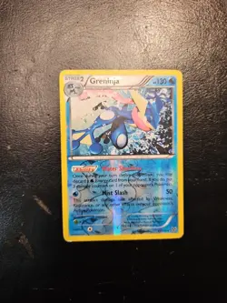 Greninja 41/146 XY Base Set Reverse Holo Rare Pokemon Card MP - Image 1