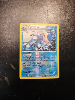 Greninja 41/146 XY Base Set Reverse Holo Rare Pokemon Card MP - Image 2