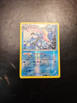 Greninja 41/146 XY Base Set Reverse Holo Rare Pokemon Card MP - Image 3