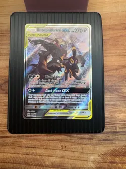 Pokemon Umbreon & Darkrai GX SM241 TAG TEAM Sun & Moon Promo Holo Card - Image 1