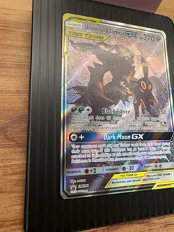 Pokemon Umbreon & Darkrai GX SM241 TAG TEAM Sun & Moon Promo Holo Card - Image 3