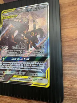 Pokemon Umbreon & Darkrai GX SM241 TAG TEAM Sun & Moon Promo Holo Card - Image 4
