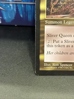 Magic the Gathering Stronghold Sliver Queen Card Rare MTG MP - Image 4