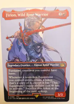 Firion, Wild Rose Warrior (Borderless) Final Fantasy Regular - Image 1