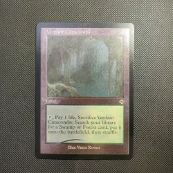 Verdant Catacombs - Foil Etched Retro - NM - Modern Horizons 2 MH2 - MTG Rare - Image 1