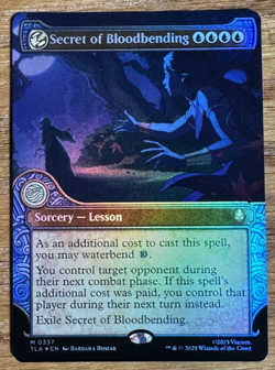 MTG Avatar: The Last Airbender, Secret of Bloodbending - Foil Showcase - Image 1
