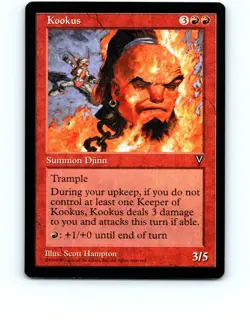 Kookus # Rare Visions MTG NP Near Mint or Better - Image 1