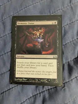 MTG Demonic Tutor Duel Decks: Divine vs. Demonic English x1 Lightly Played - Image 1
