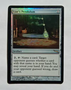 Magic MTG - Liar's Pendulum (Foil) - Mirrodin - MP - Image 1