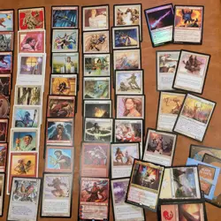 Custom Commander MTG Deck Magic = Red & White **CLERICS** Tribal Protection - Image 2