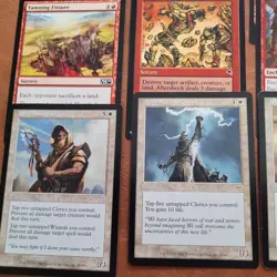 Custom Commander MTG Deck Magic = Red & White **CLERICS** Tribal Protection - Image 4
