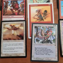 Custom Commander MTG Deck Magic = Red & White **CLERICS** Tribal Protection - Image 5
