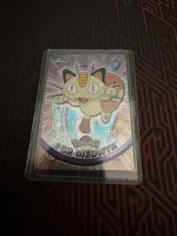 2000 Topps Chrome Pokemon: Meowth #52 - Mp - Image 1